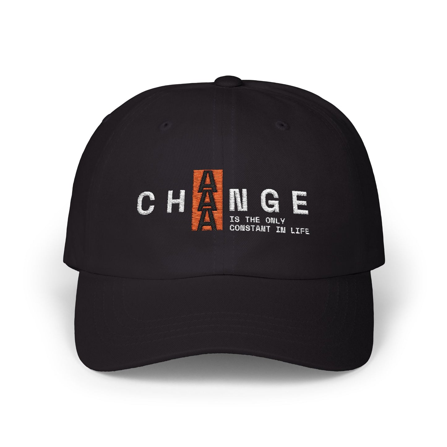 Change Dad Cap - Embrace Life's Constants | Adjustable Classic Cap