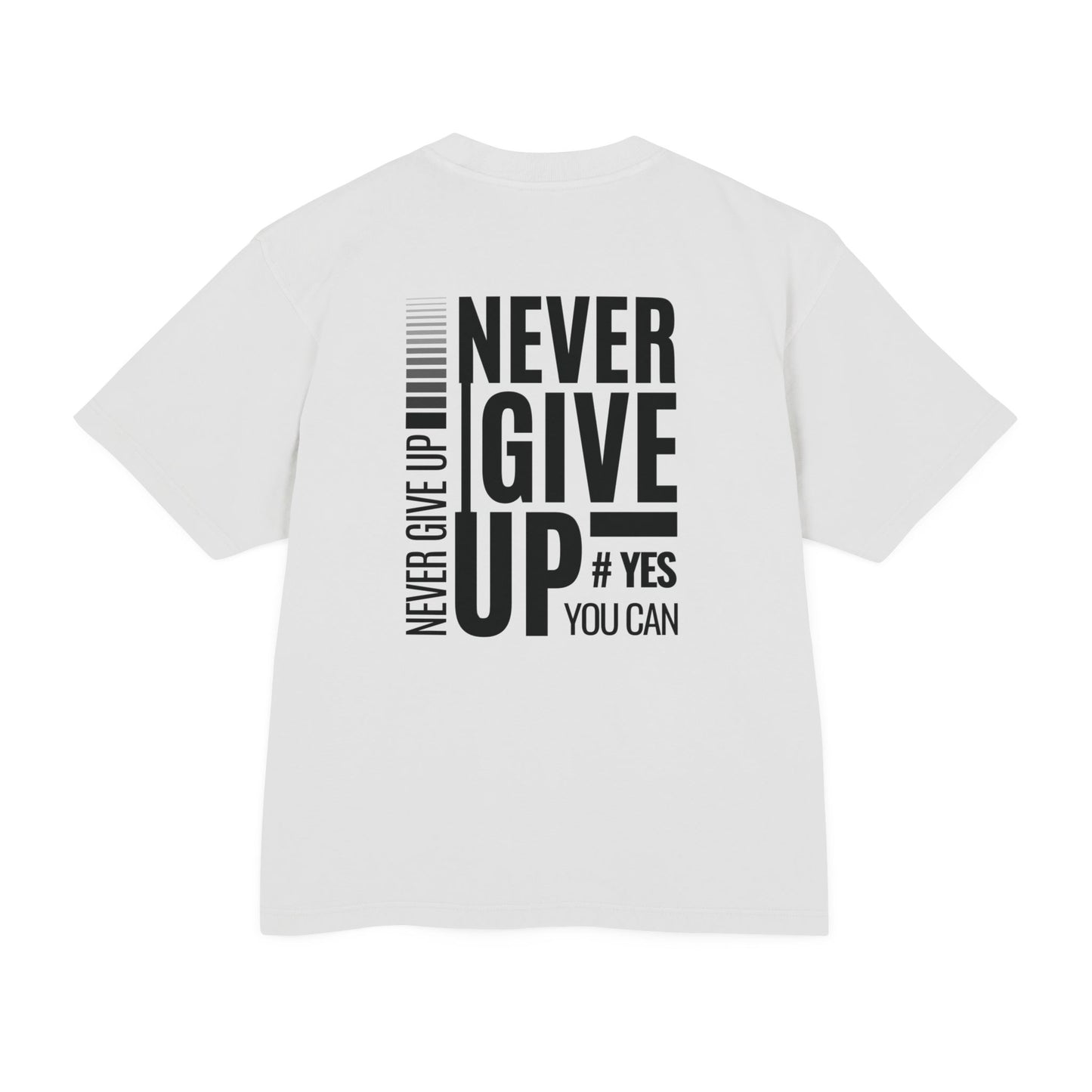 'Never Give Up'