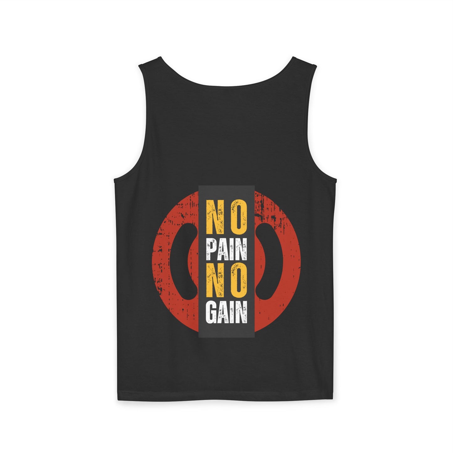 MAVRIK No Pain No Gain Unisex Tank Top - Motivational Fitness Tee